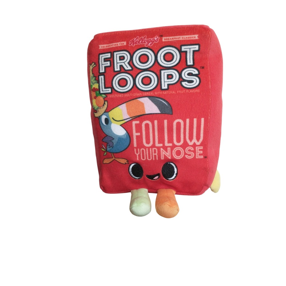 Funko Froot Loops Toucan Sam Cereal Box Plush Kellogg's Toy